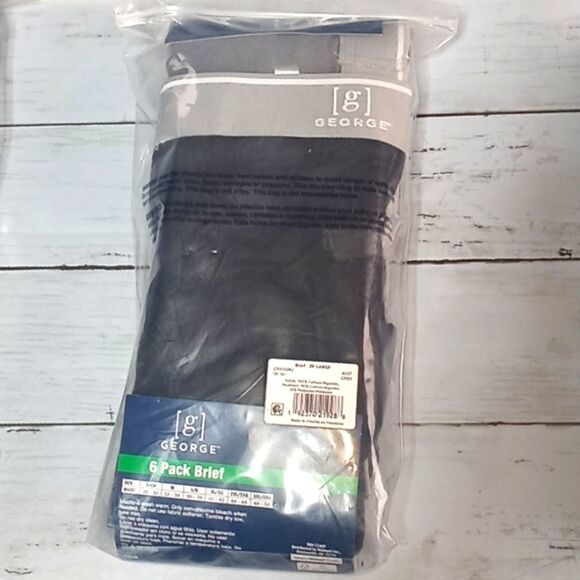 Mens Briefs, 6-Pack - Picture 5 of 5